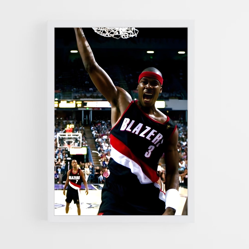 Poster Portland de trail – affiche Basketball (vue 3)